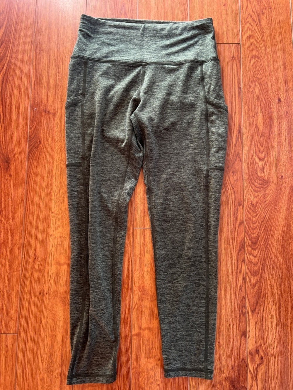 Aerie Green High-Waist Active Leggings